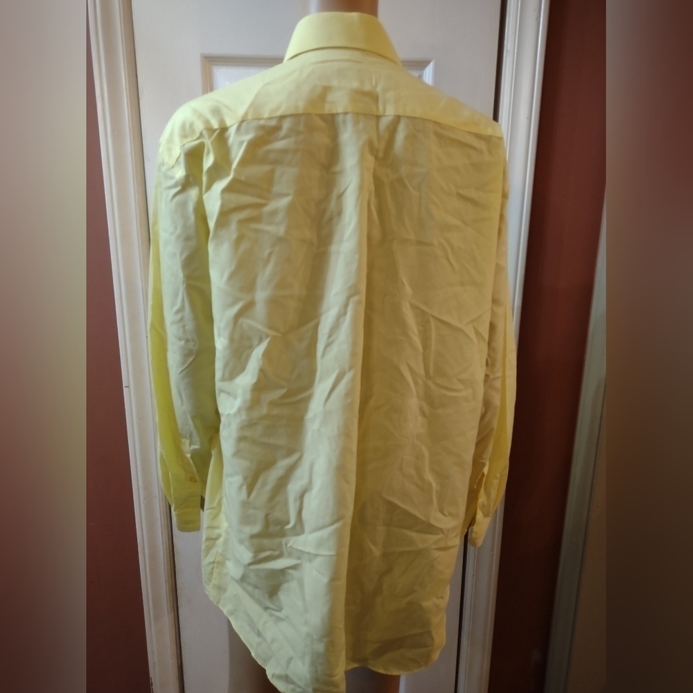 J. Ferrari Mens Slim Large 16-16.5 neck 32-33 long sleeve button up shirt - Picture 3 of 4